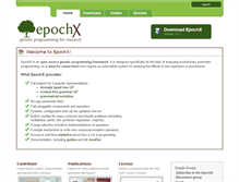 Tablet Screenshot of epochx.org